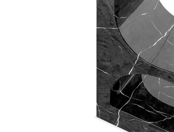 Glanzende premium console