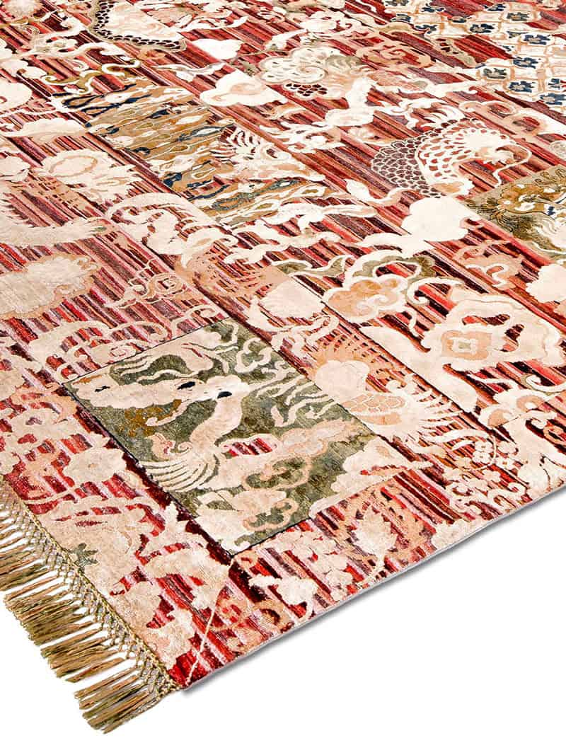 Dragon luxe handgeknoopt tapijt