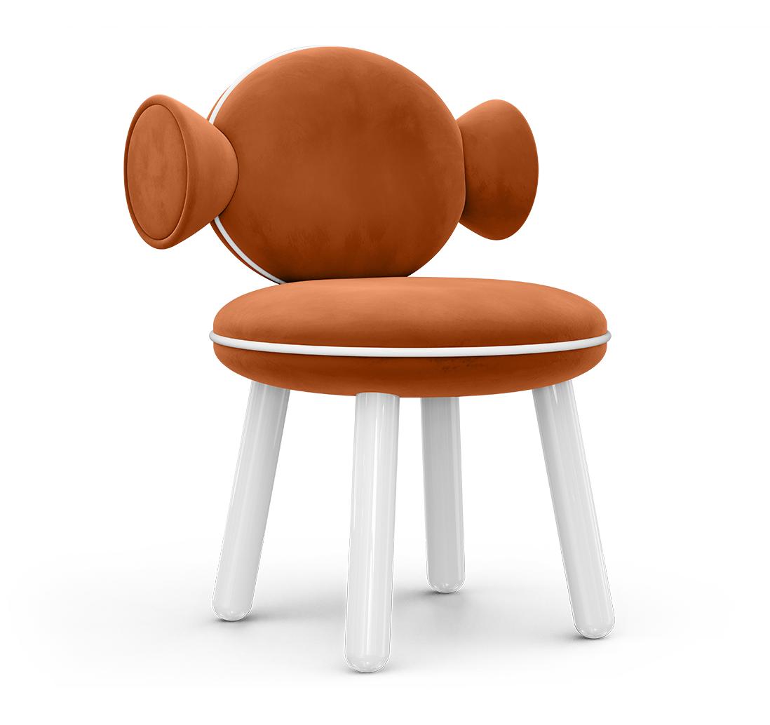 Lollipop rode poefstoel