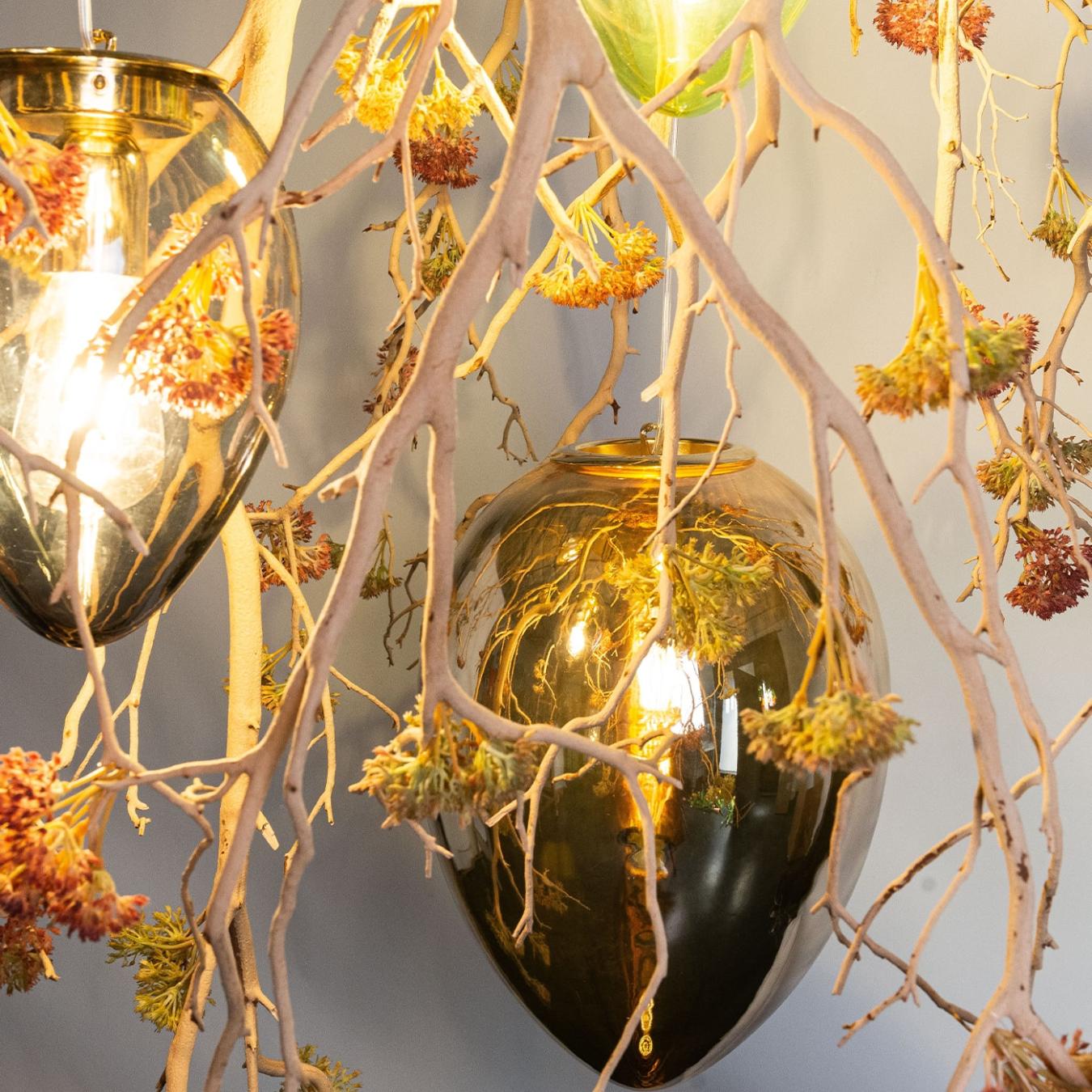 Manzanita Crystal kroonluchter