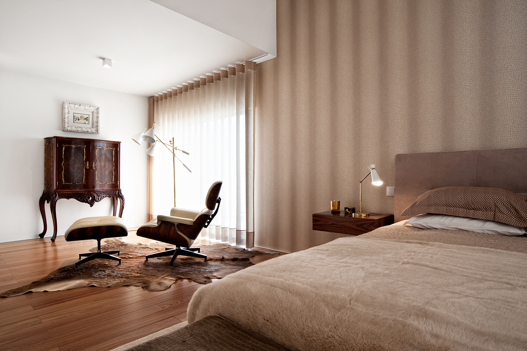 Crooner vloerlamp