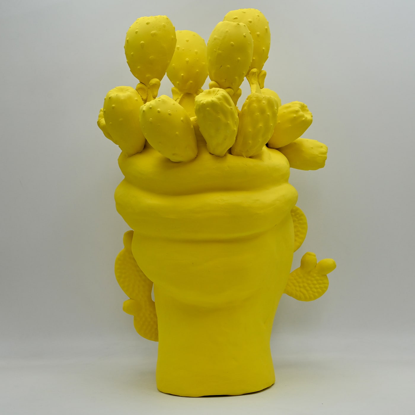 Moor's Head gele unieke sculptuur