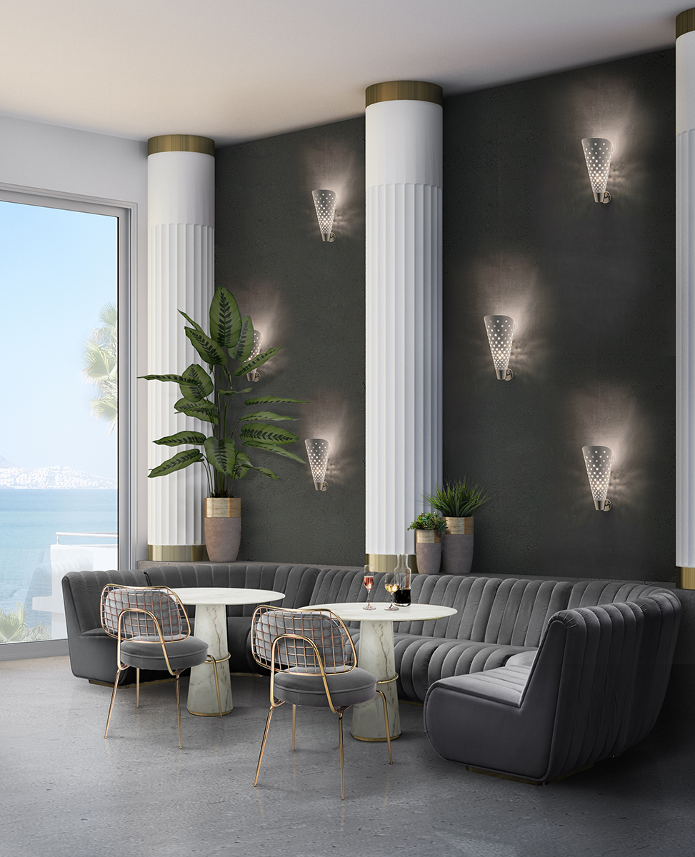 Dizzy wandlamp