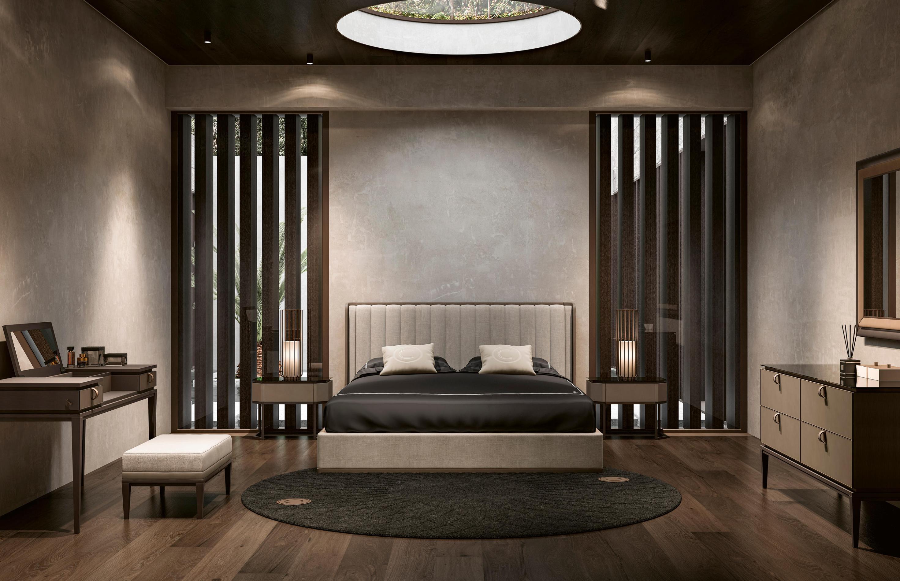 Bed met hoofdbord | Matrasmaat: 180 × 200 cm