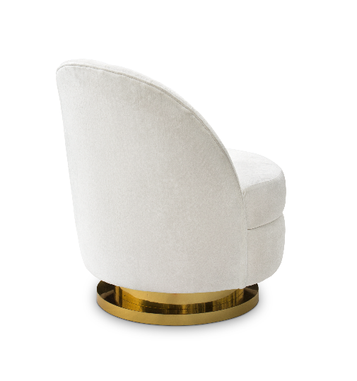 Galen witte eenzitsbank