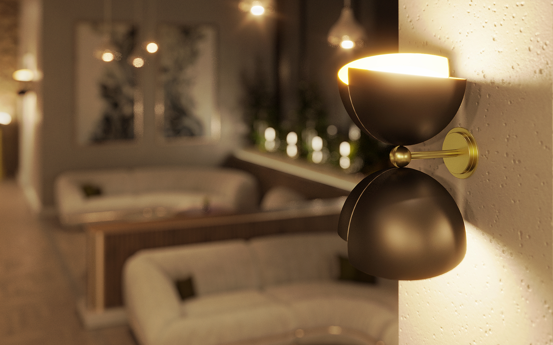 Illusion wandlamp - 8