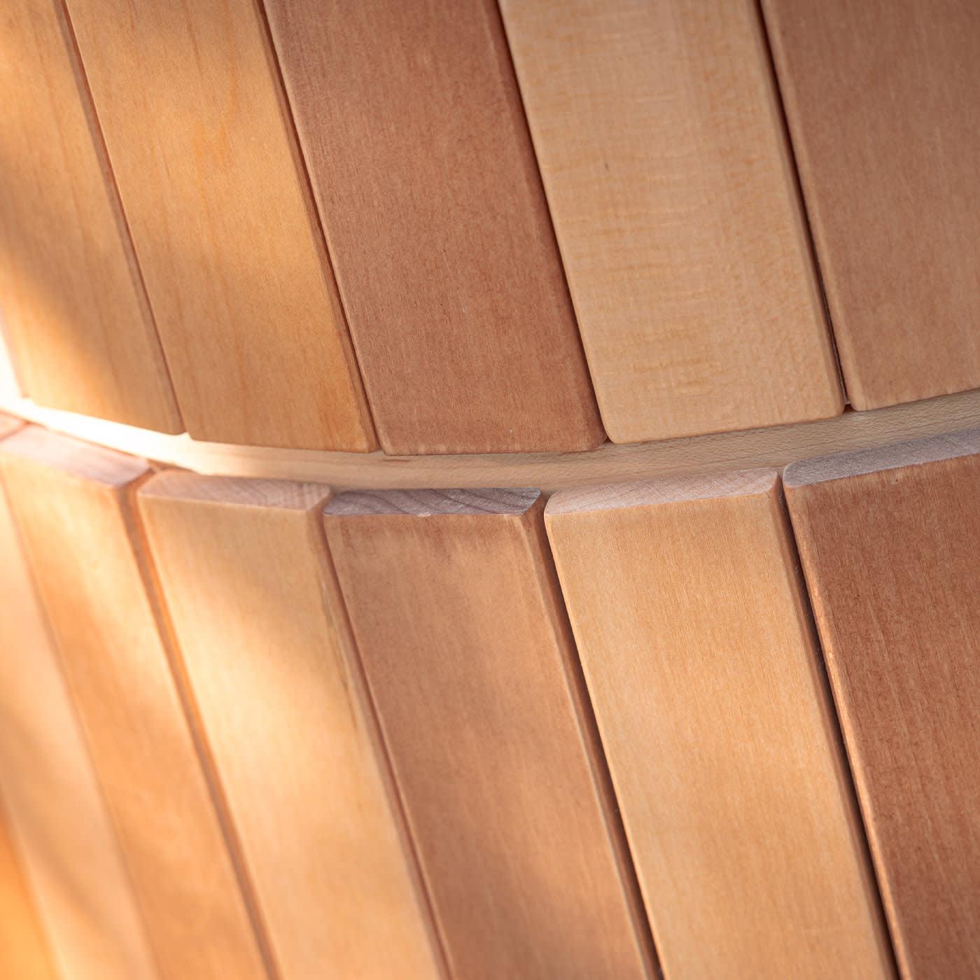 Natuurlijke lindenhout kast