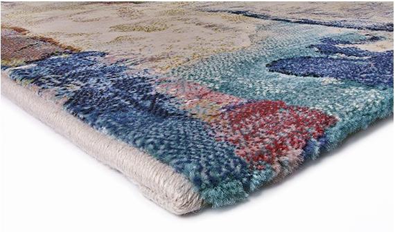 Patchwork machinaal gemaakt Multi tapijt | Maat: 240 × 330 cm