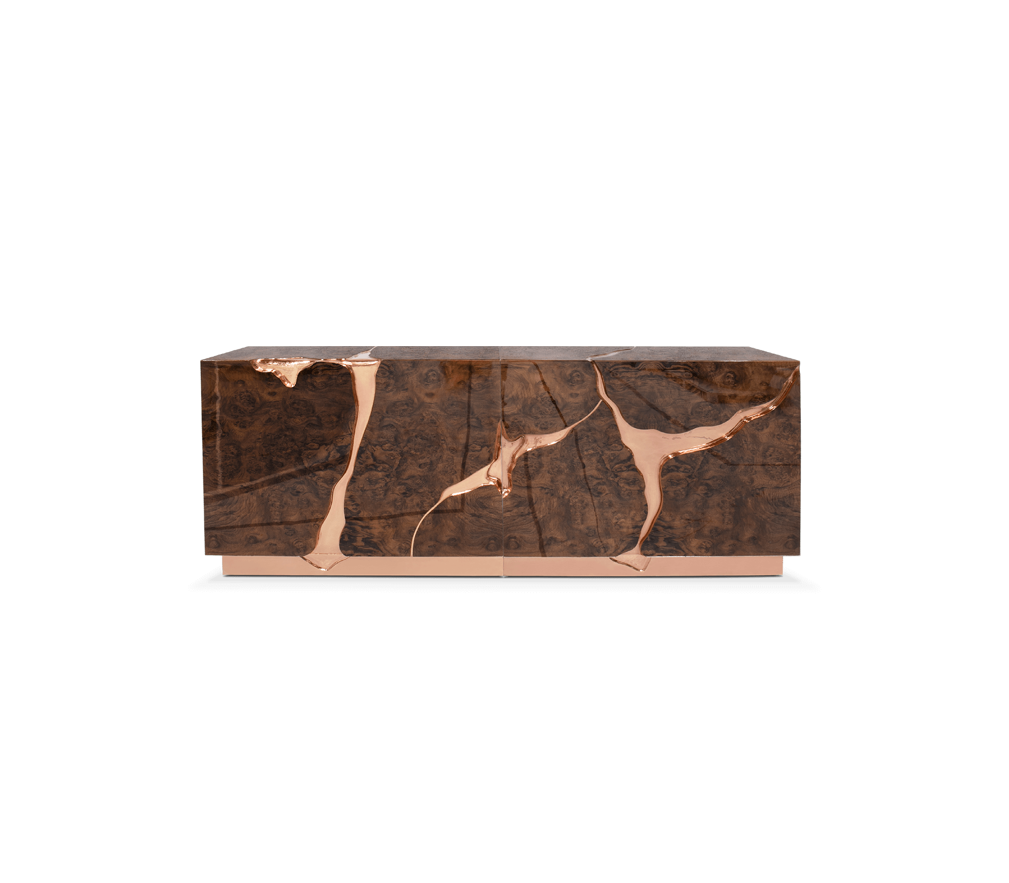 Fissure rosé gouden dressoir