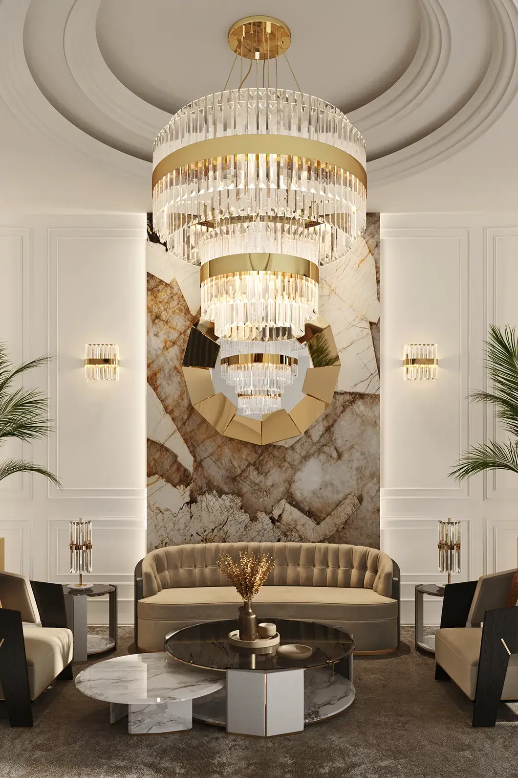 Freedom ronde kroonluchter