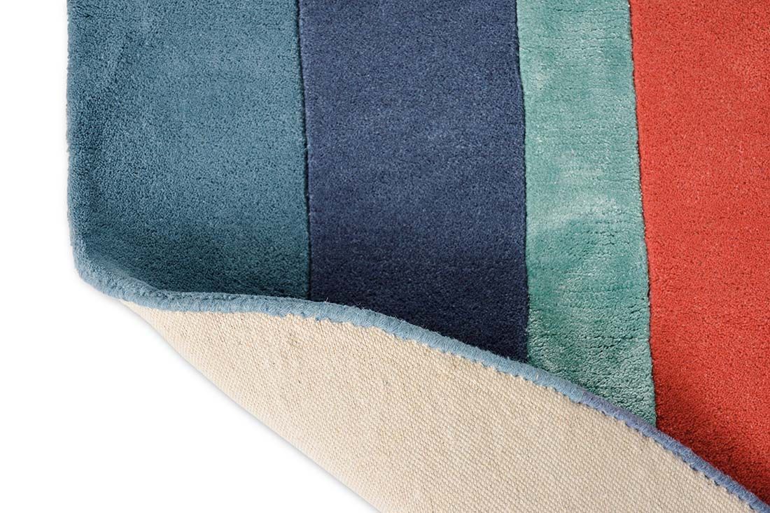 Jardin blauw tapijt | Maat: 250 × 350 cm