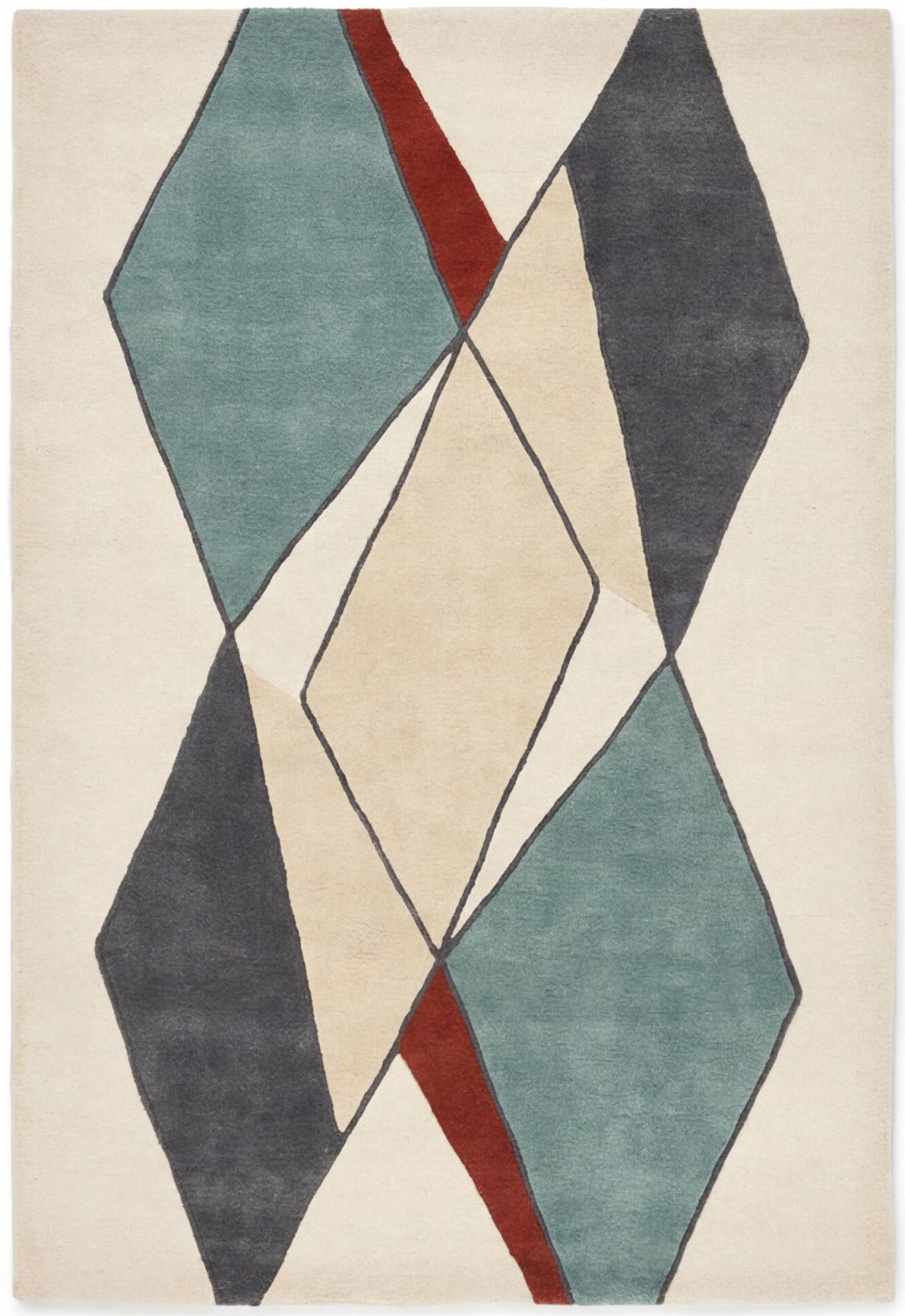 Diamond Passage design vloerkleed | Maat: 200 × 300 cm