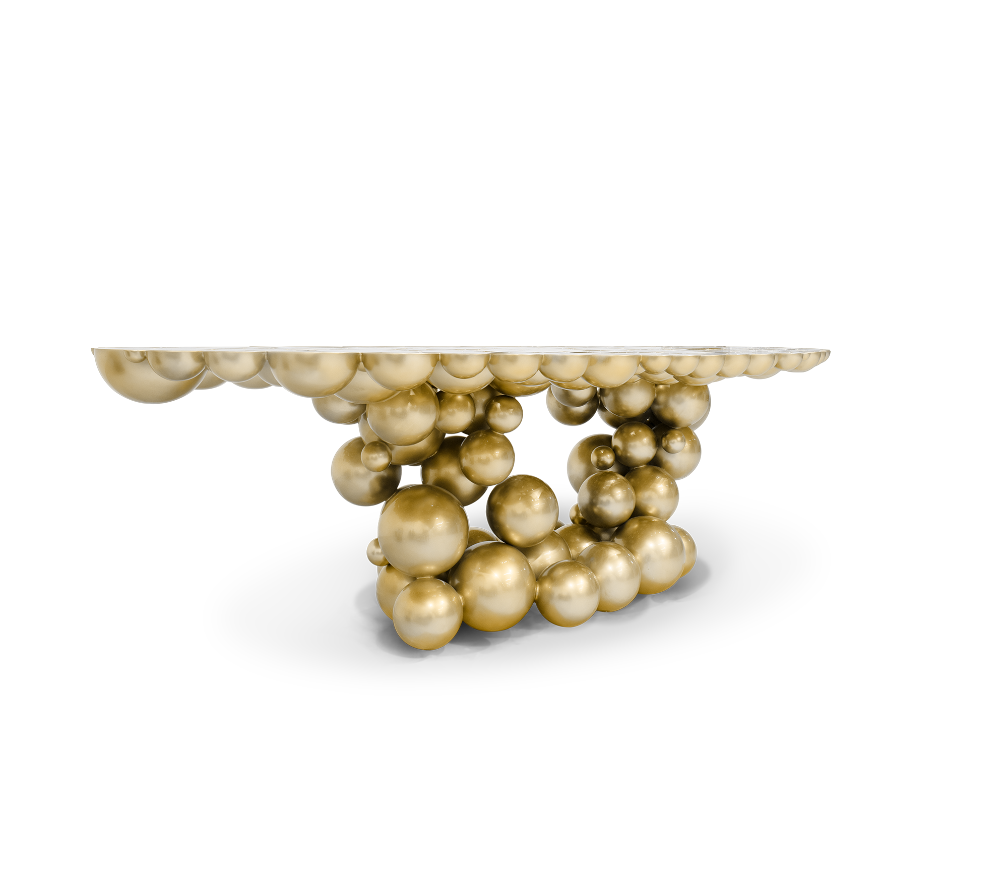 Orbit walnoten luxe eettafel