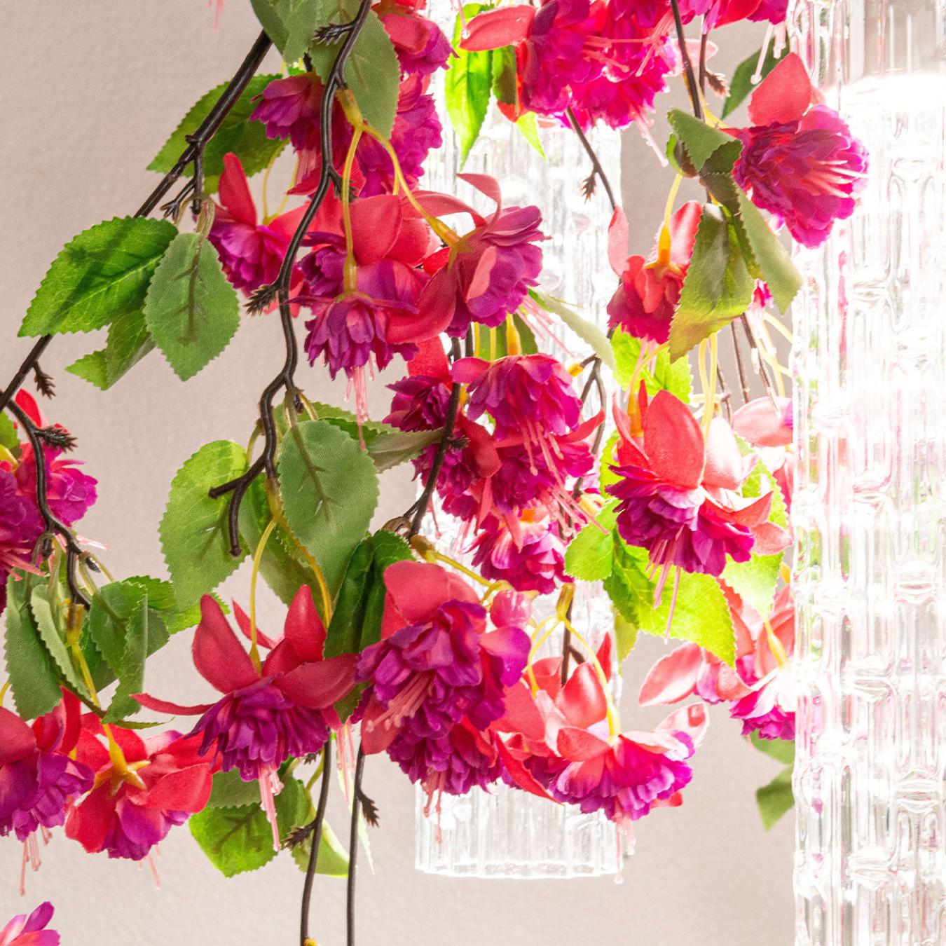 Pink Cascade kleine kroonluchter