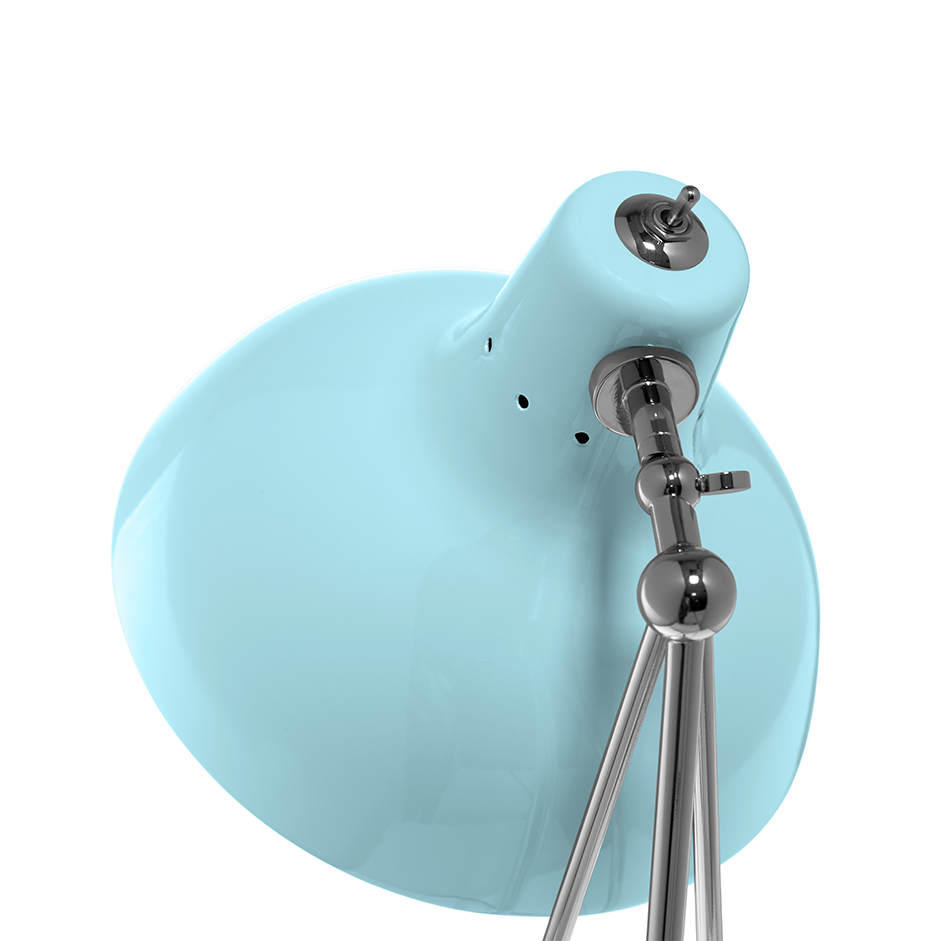 Celestia blauwe bureaulamp