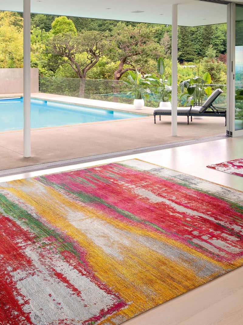 Sunshine handgemaakte luxe tapijt