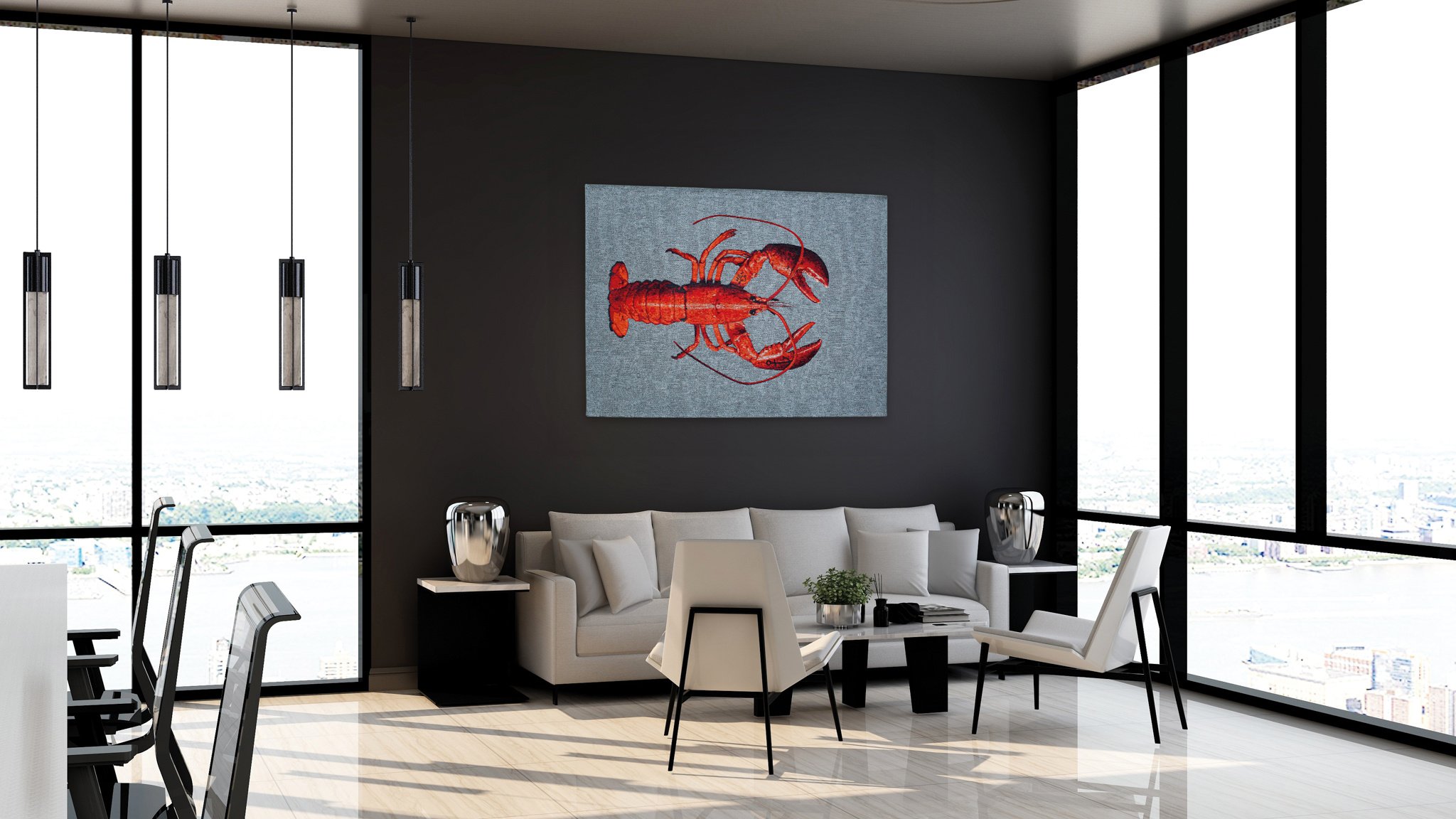 Steam Red tapijt | Maat: 240 × 340 cm