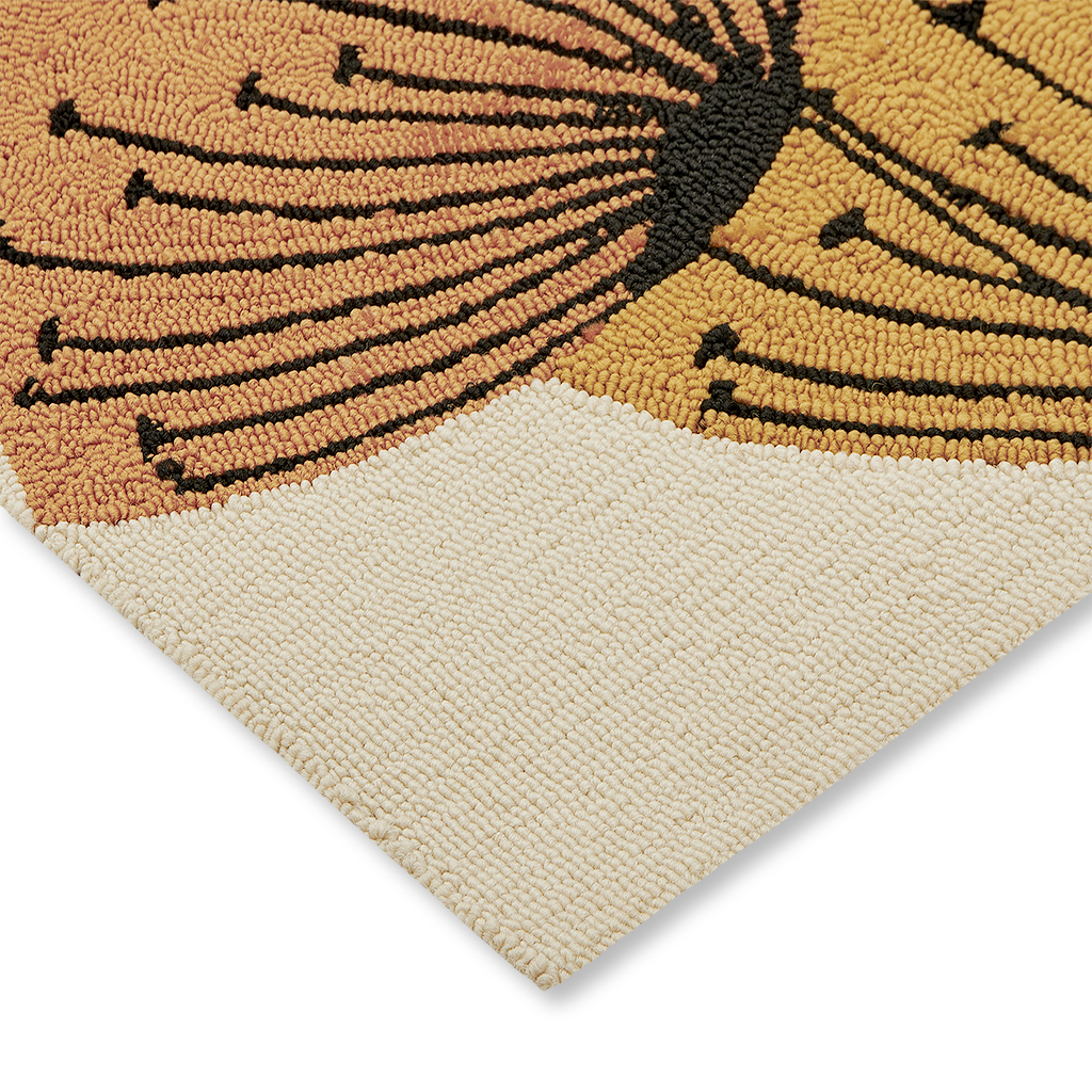 Dand. clocks och/sil outdoor tapijt | Maat: 140 × 200 cm