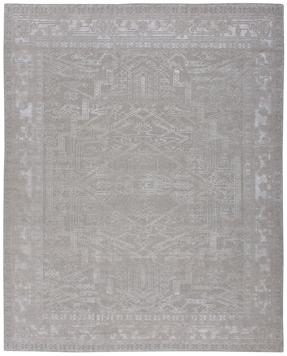 Heriz grijs tapijt | Maat: 300 × 400 cm