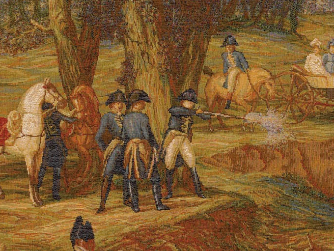 Napoleonic Hunt wandtapijt