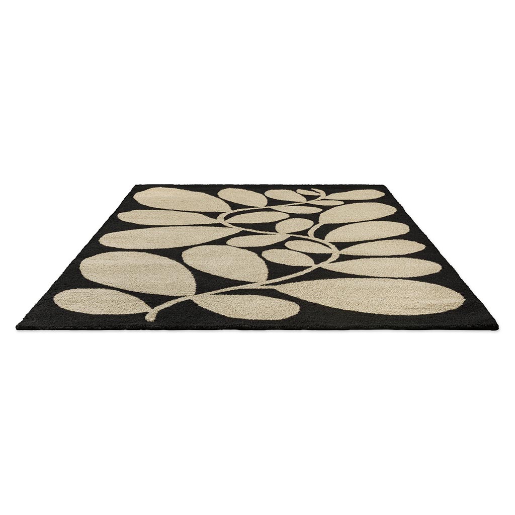 Sycamore zwart outdoor tapijt | Maat: 250 × 350 cm