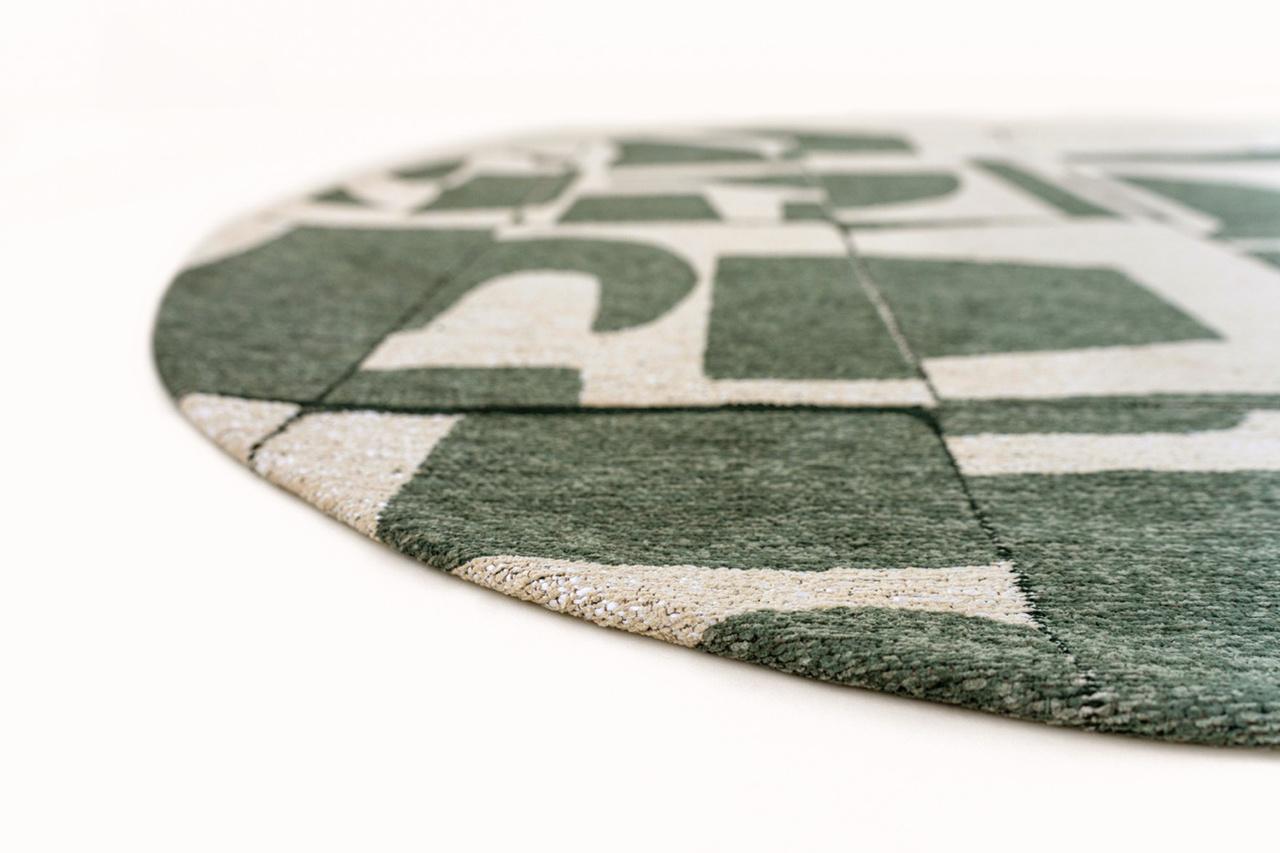 Sea Spray rond tapijt