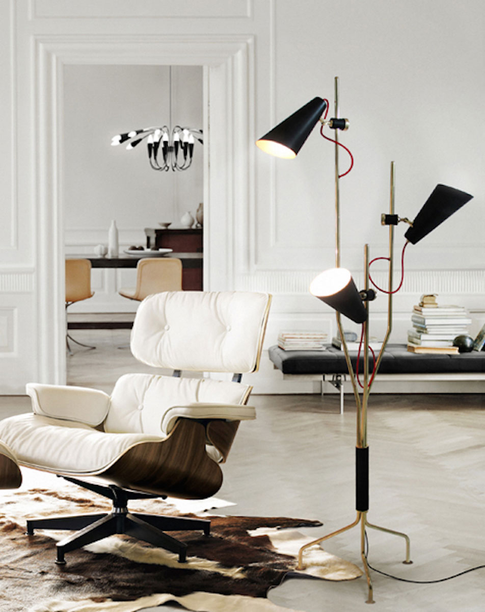 Radiant vloerlamp