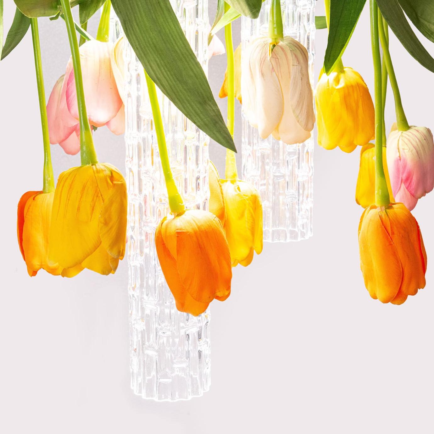 Tulip ronde kroonluchter