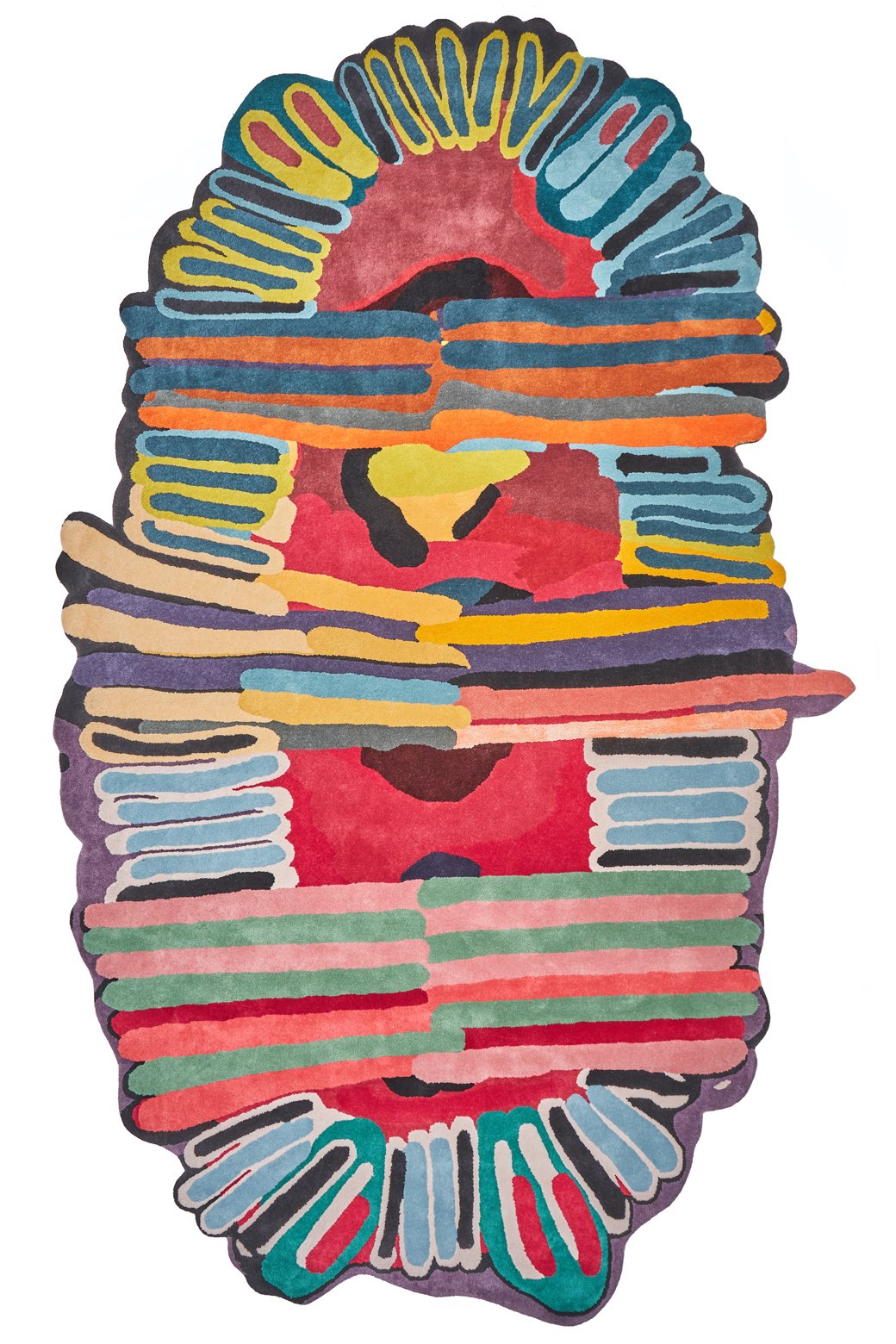 Tufty designer handgeweven tapijt | Maat: 228 × 370 cm