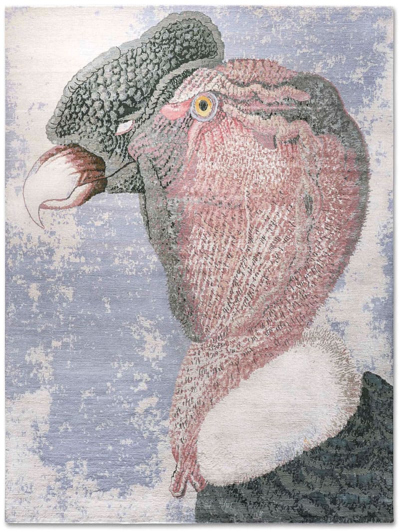 Big Bird handgeweven tapijt