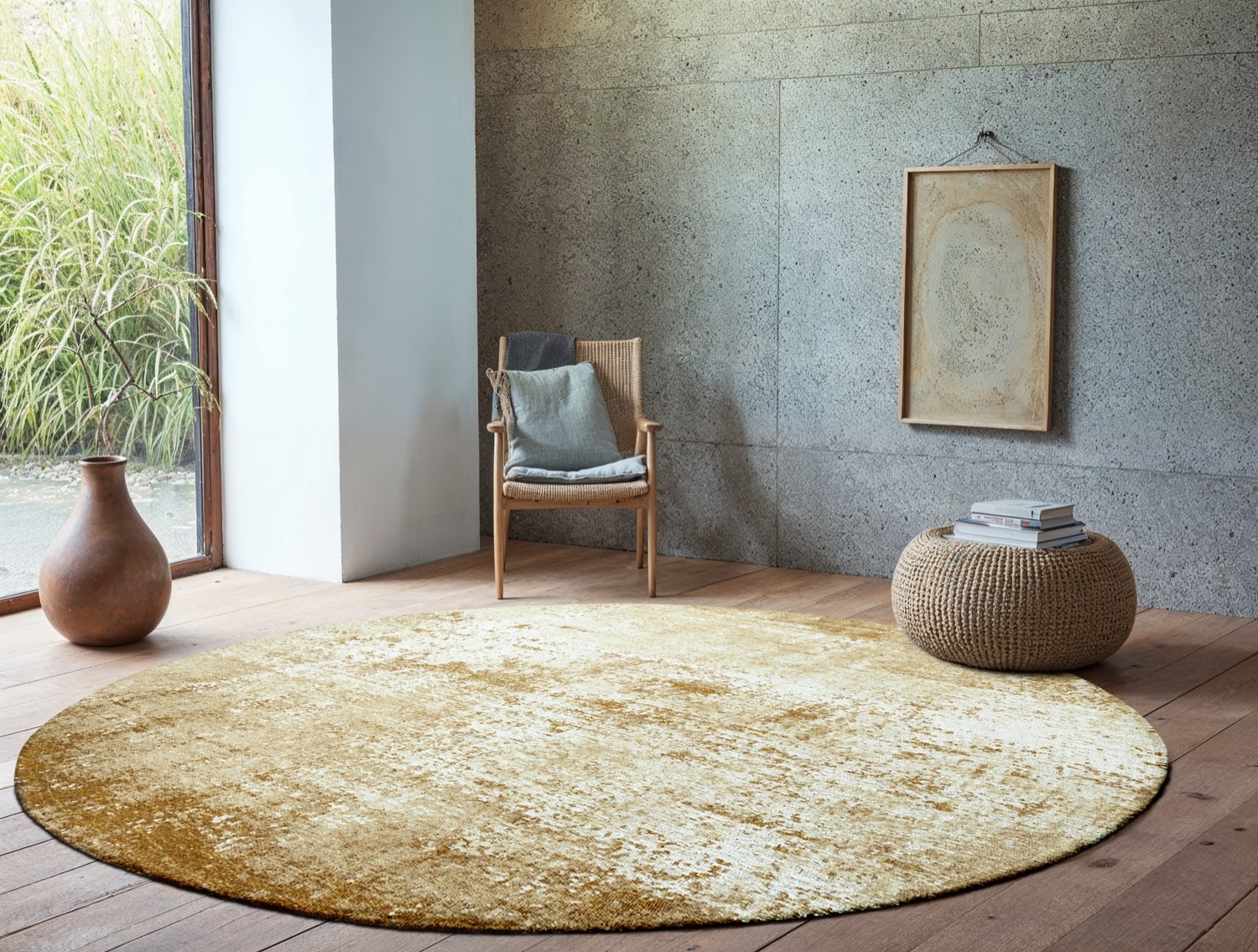Mercury rond tapijt | Maat: Ø 140 cm