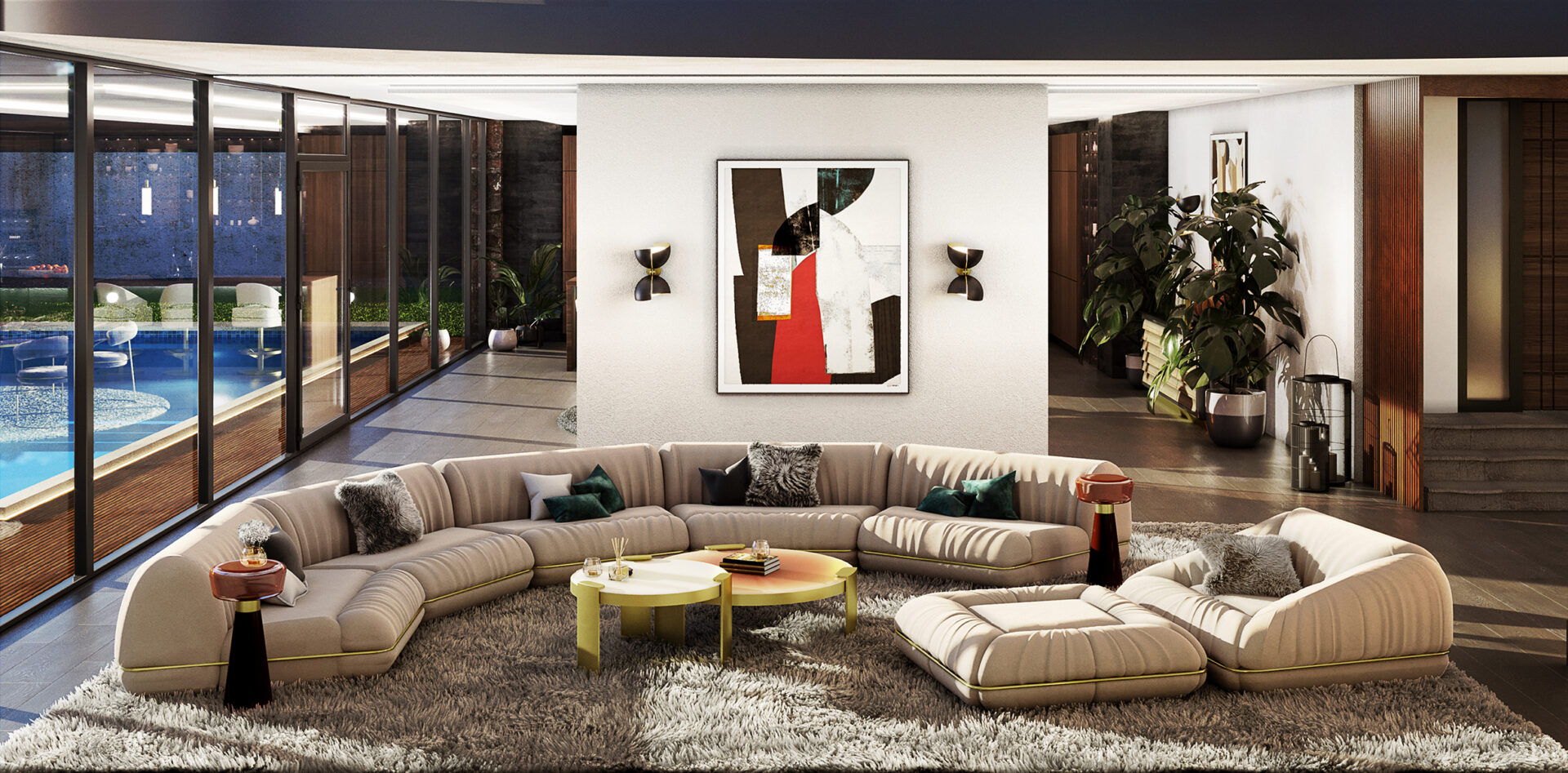 Illusion wandlamp - 3