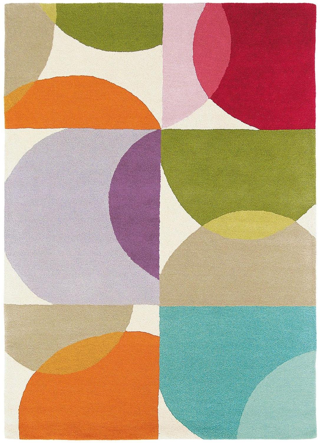 Living kaleido pop tapijt | Maat: 200 × 280 cm