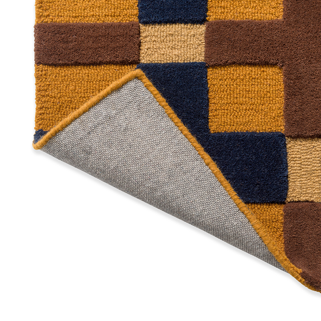 Decor milano gouden oker tapijt | Maat: 140 × 200 cm