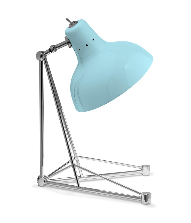 Celestia blauwe bureaulamp