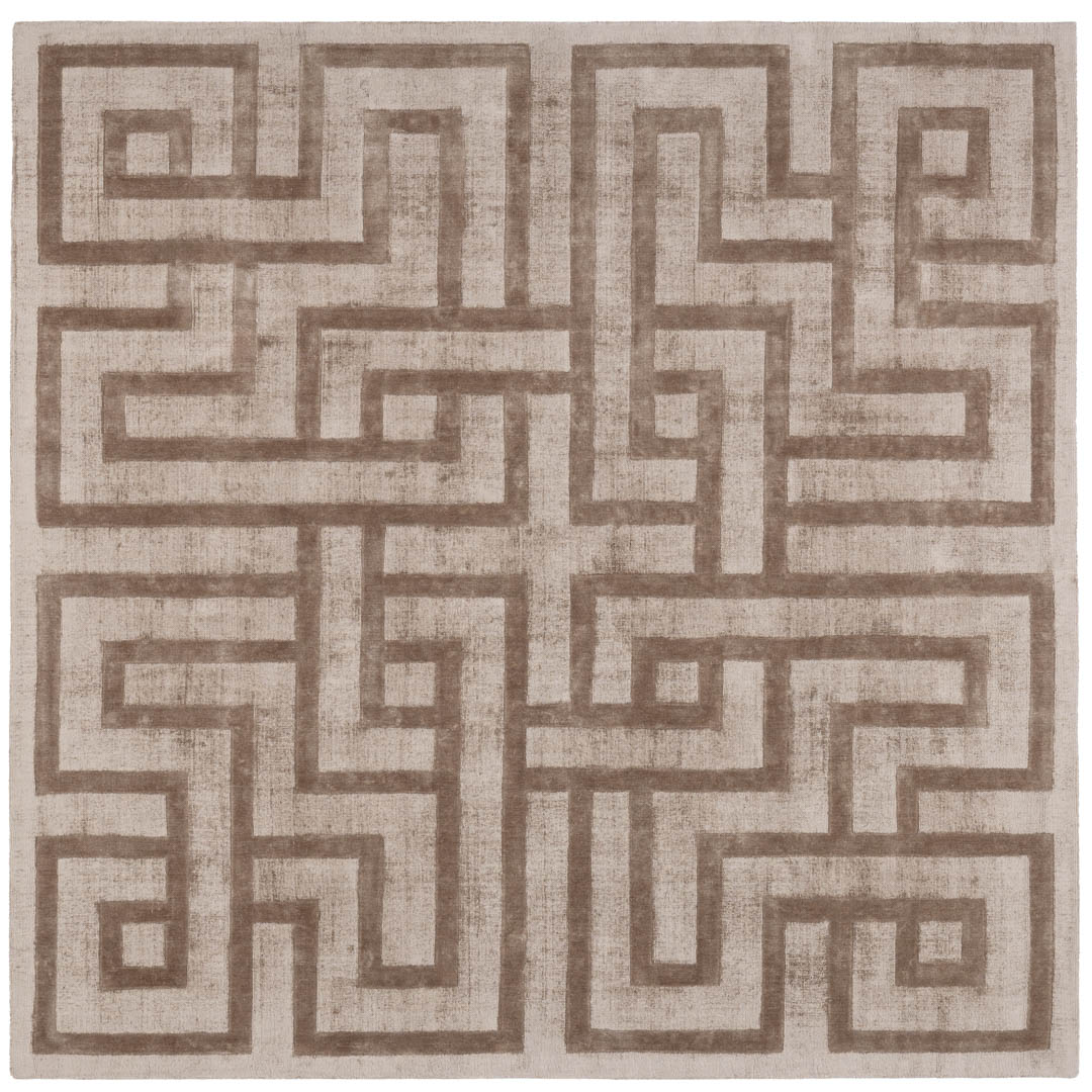 Labyrinth vloerkleed