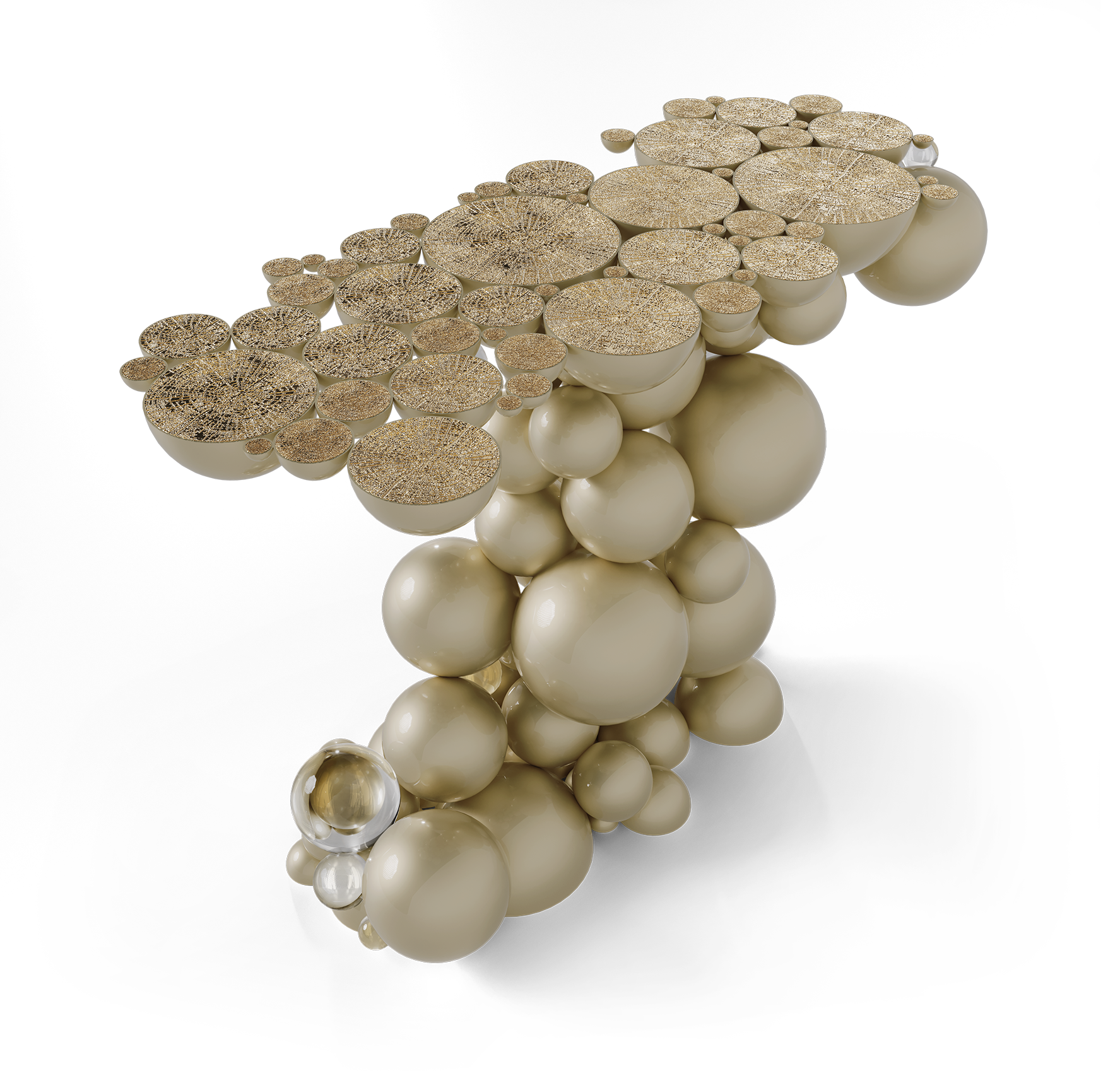 Orbit gouden console