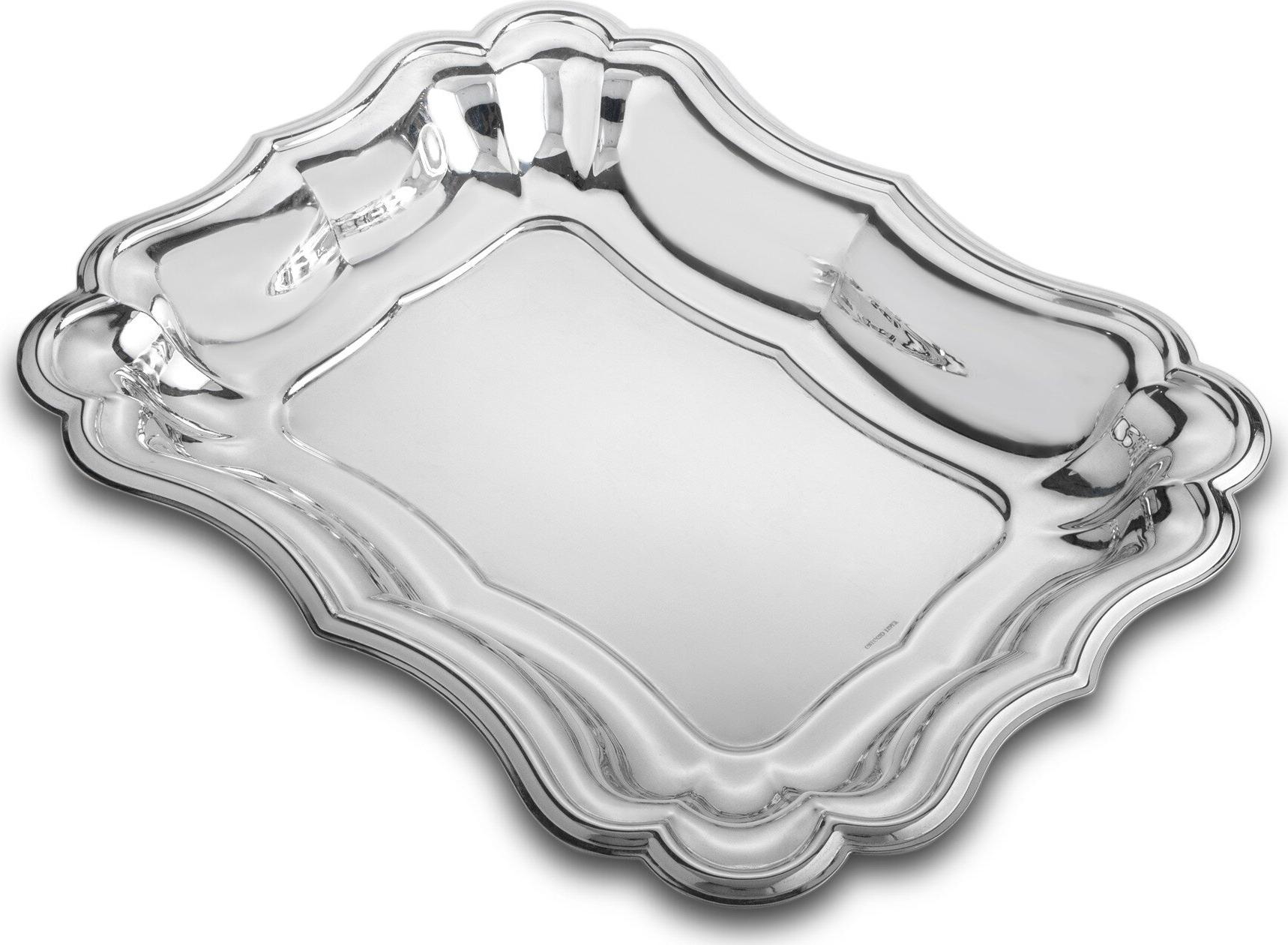 Verzilverd Rechthoekig Dienblad