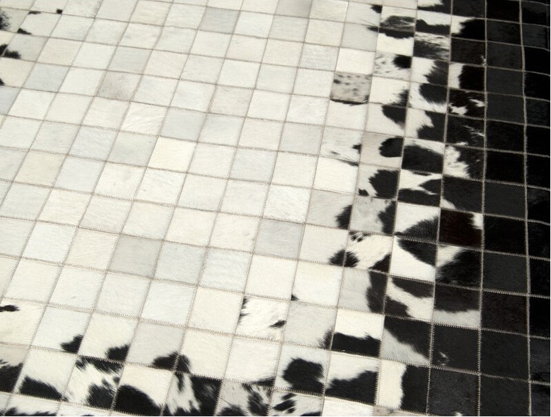 Mozaïek col.5 koeienhuid tapijt | Maat: 240 × 360 cm