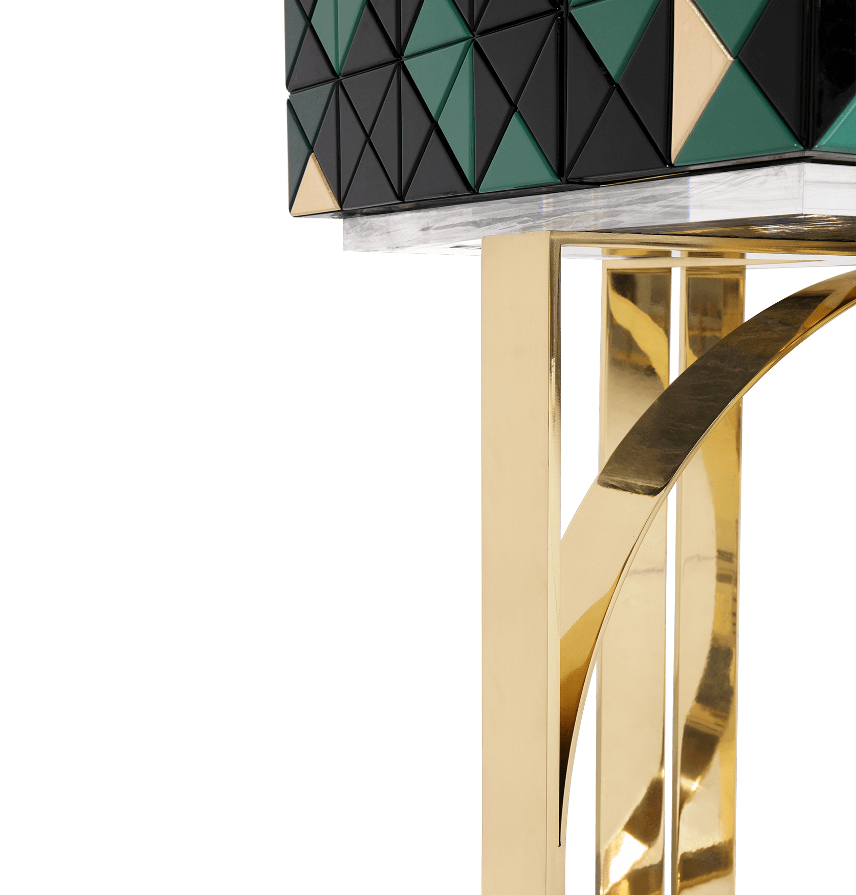 Mosaic groene kast