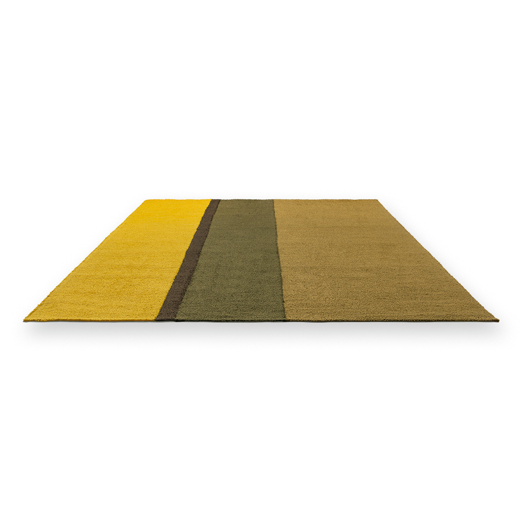 Festival streep geel outdoor tapijt | Maat: 250 × 350 cm