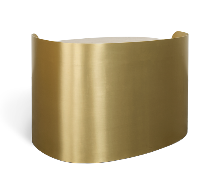 Franklin Scott ovale bijzettafel