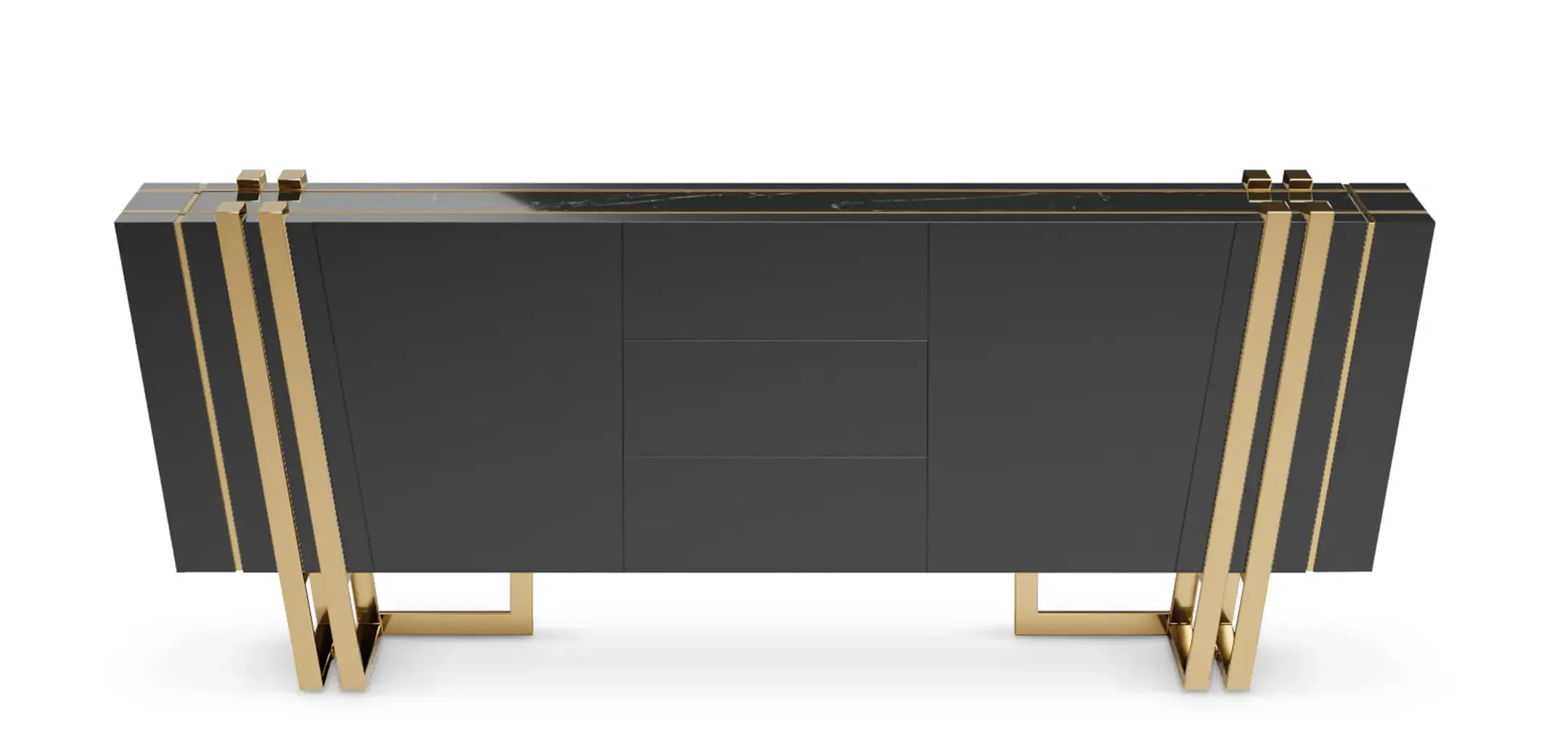 Ascend zwart dressoir