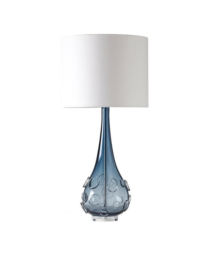 Sebastian Steel Blue tafellamp