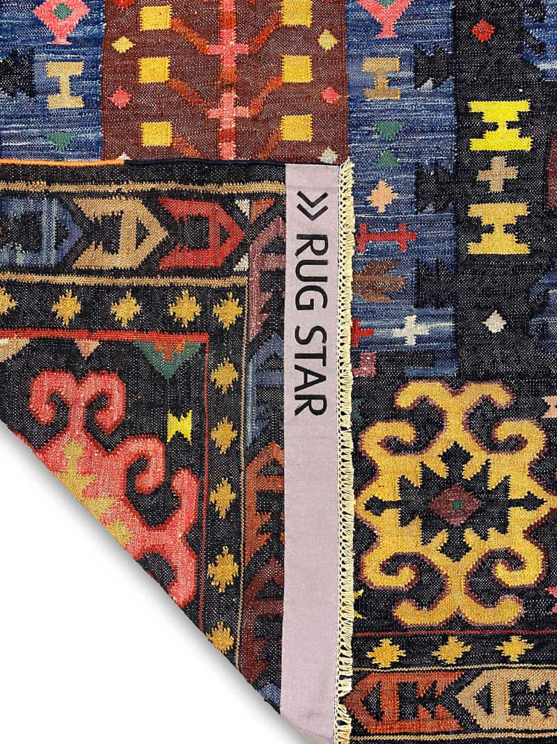 Flatweave handgemaakte luxe tapijt | Maat: 274 × 365 cm