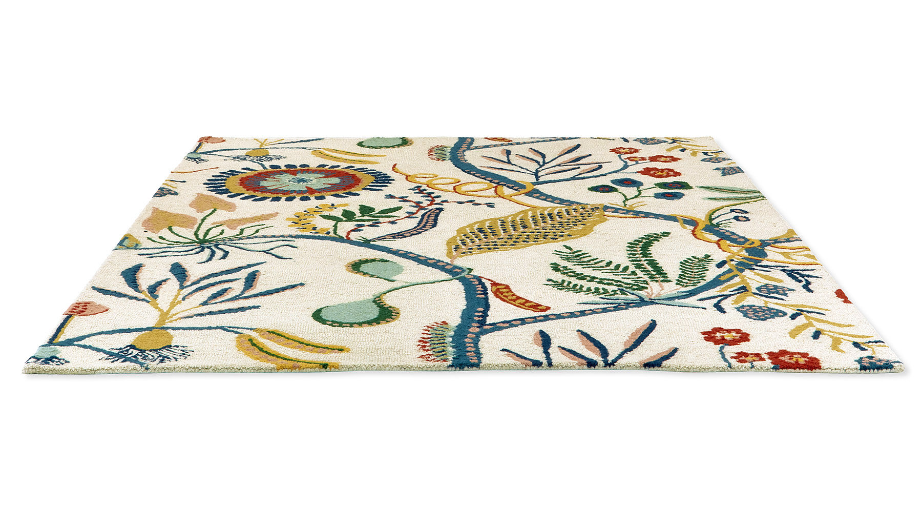 Jackfruit-chai sage tapijt | Maat: 120 × 180 cm