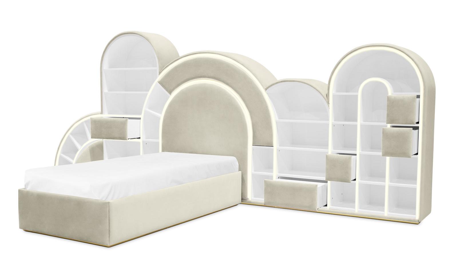 Bubblegum Marshmallow crème kinderbed