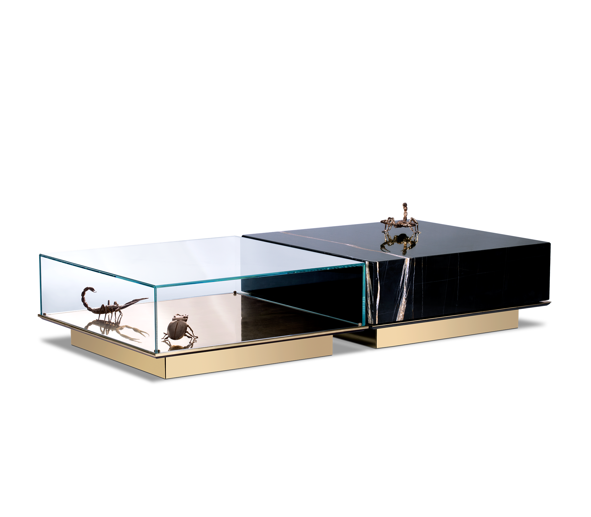 Evolution center dubbele tafelset