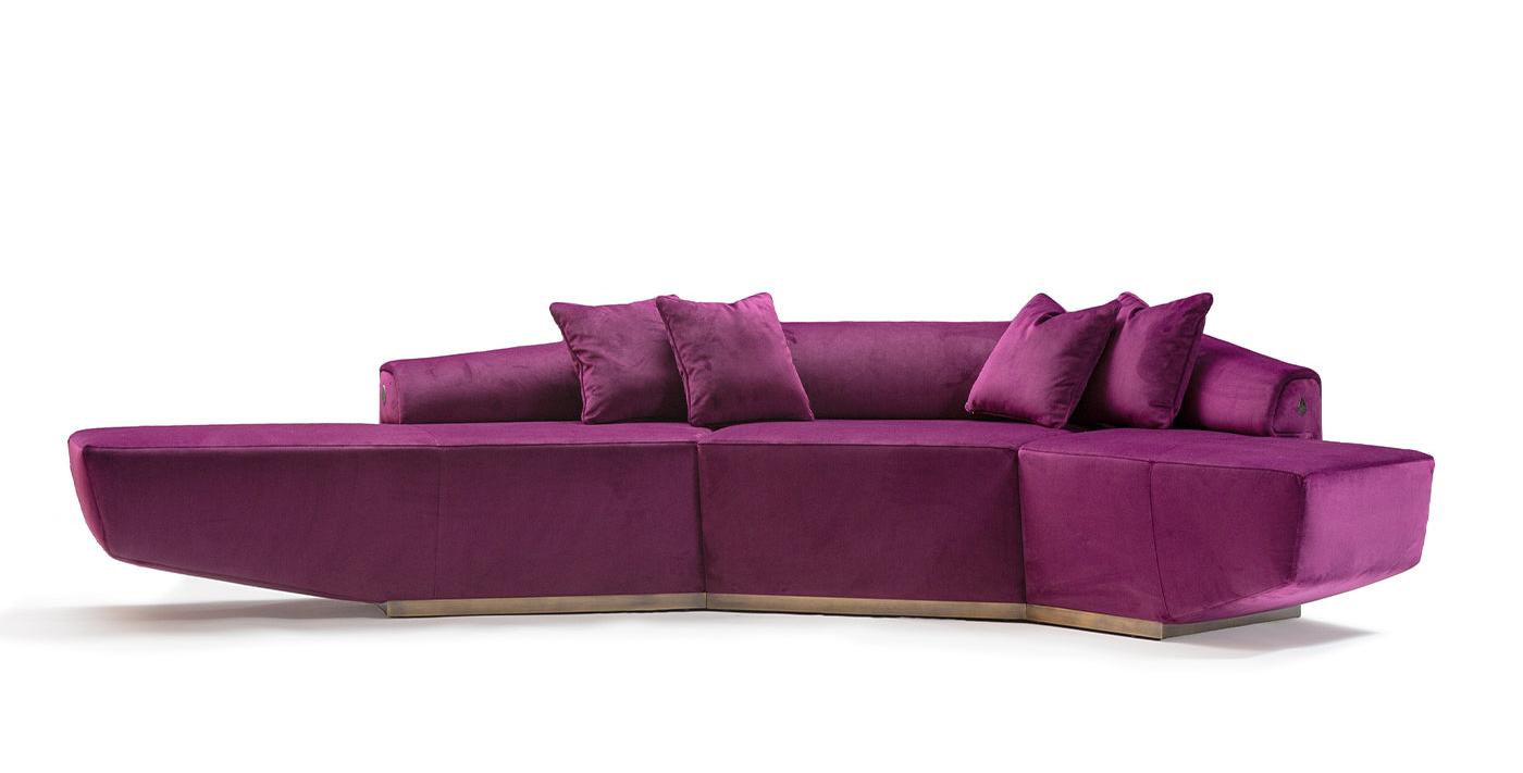 Dubhè fuchsia modulaire bank