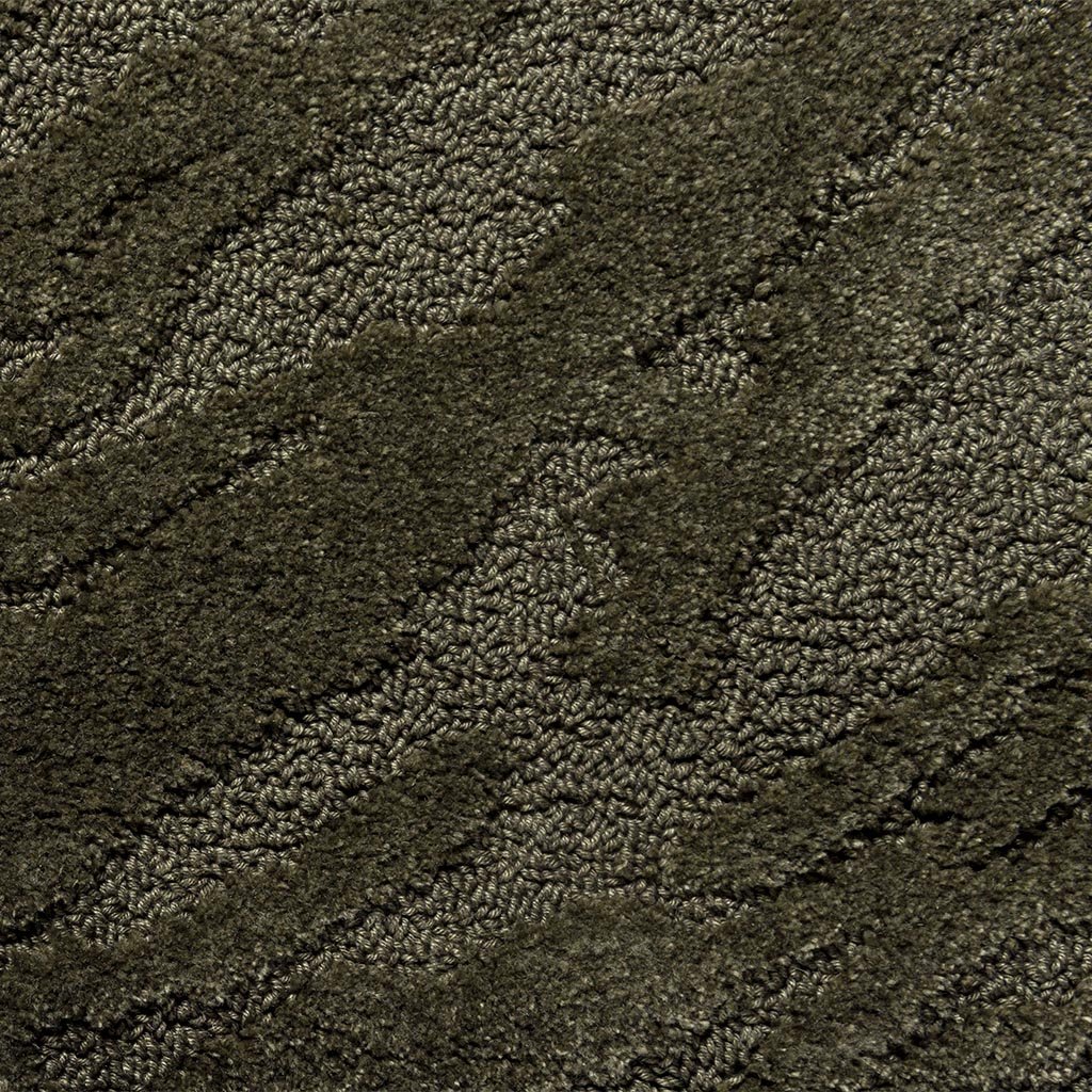 Twinset shore olijf tapijt | Maat: 170 × 240 cm